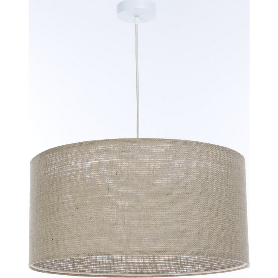 Suspension ronde en corde style boho Elegant
