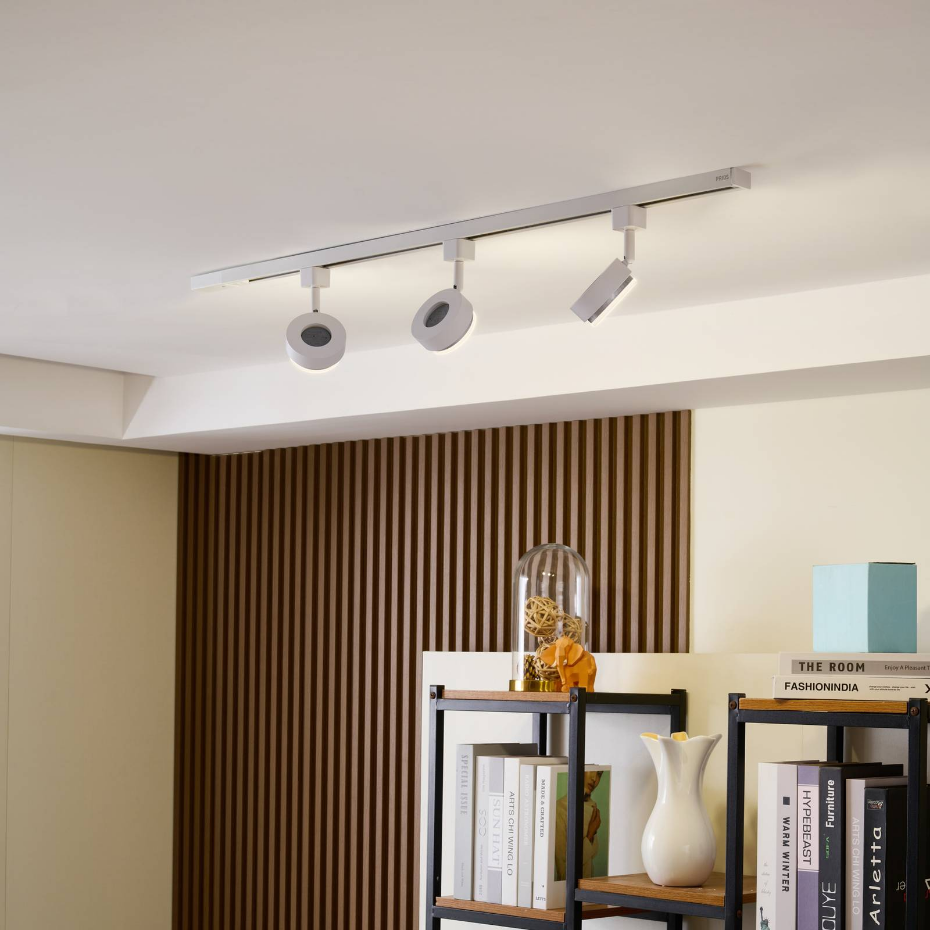 Projecteur pour rail électrique en aluminium