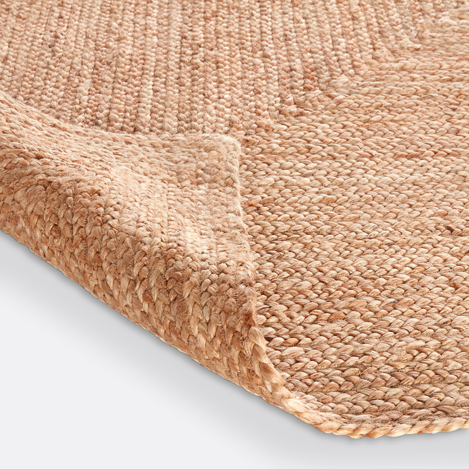 Tapis jute carré, Aftas