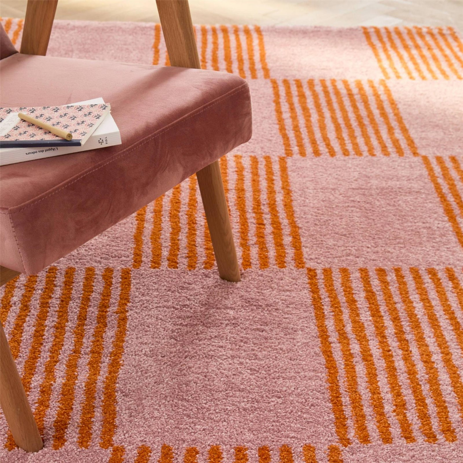 Tapis rectangulaire en polypropylène Groovy