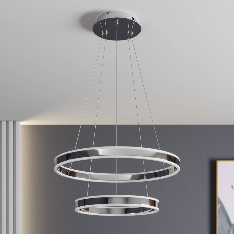Suspension en métal moderneLED, Lyani