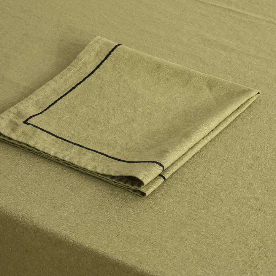 Nappe lin/coton lavé Métis Bourdon