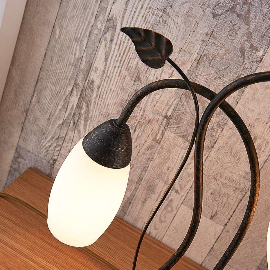 Lampe à poser en verre antique, Stefania