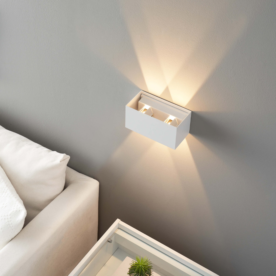 Applique à Double Faisceau Lumineux - CUBIC