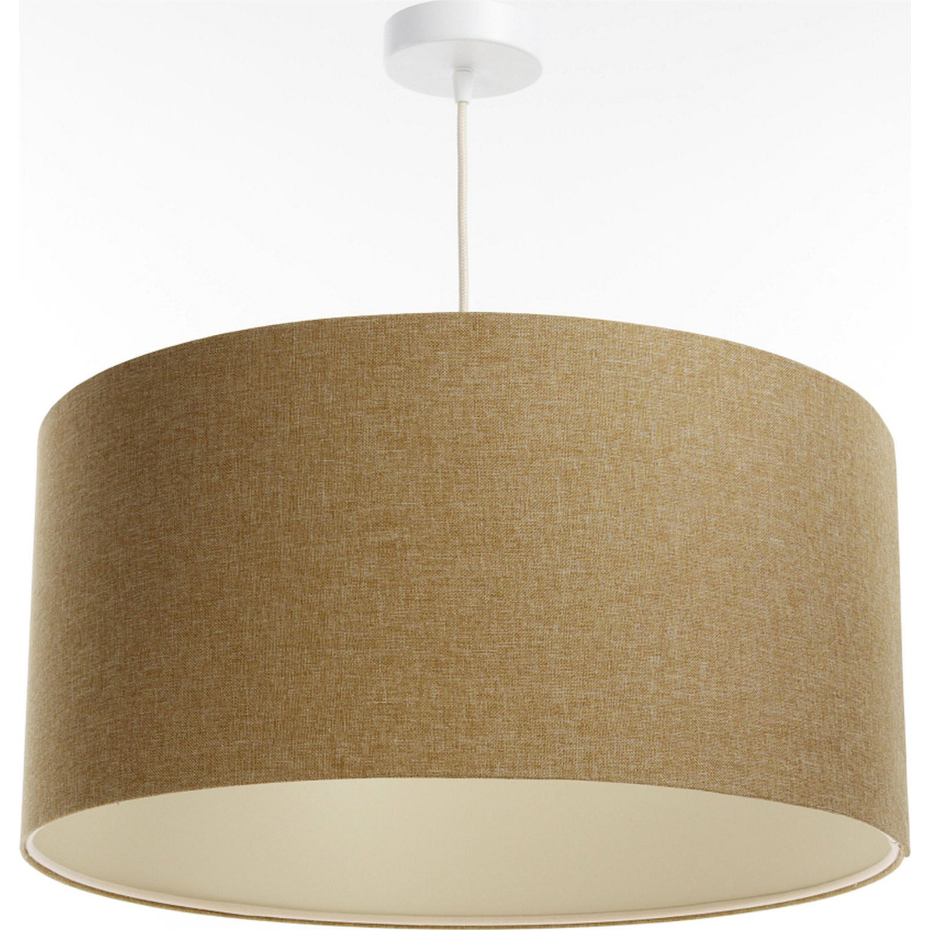 Suspension en tissu rond hauteur ajustable Boho Elegant