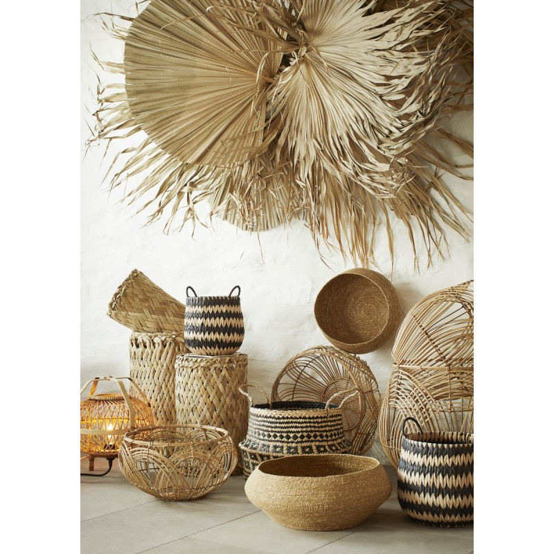 Lampe de table rotin