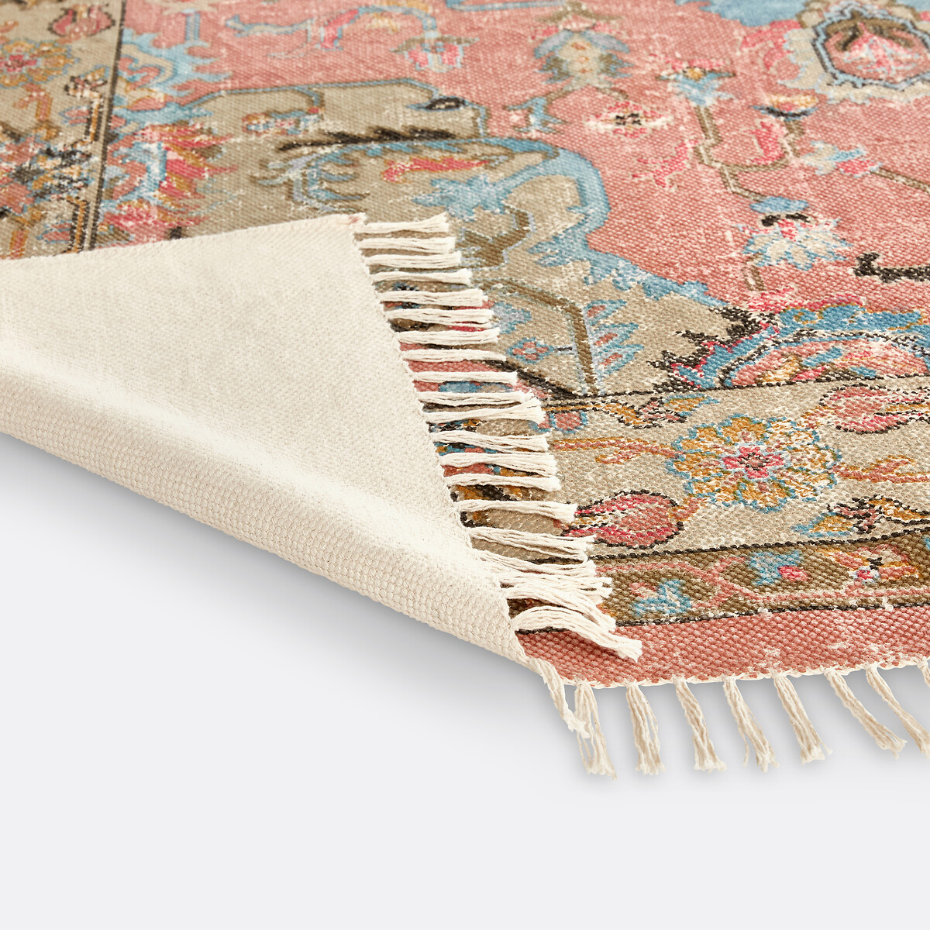 Tapis vintage en coton, Lexy