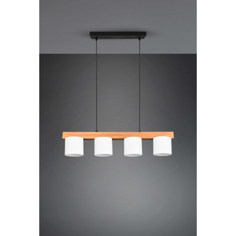 Suspension en bois classique, D.12 , CAMERON