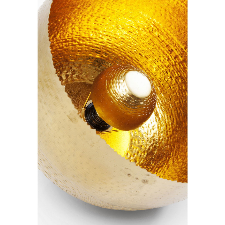 Lampe en acier texturé, APOLLON