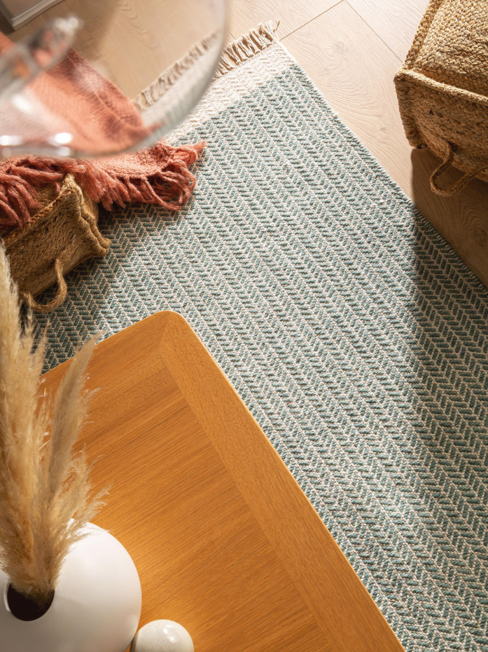 Tapis de laine tissé main KIM