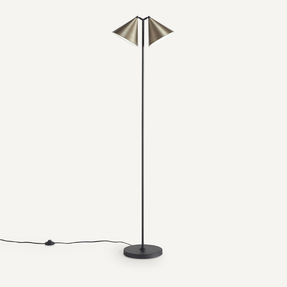 Lampadaire liseuse métal fer, Moke