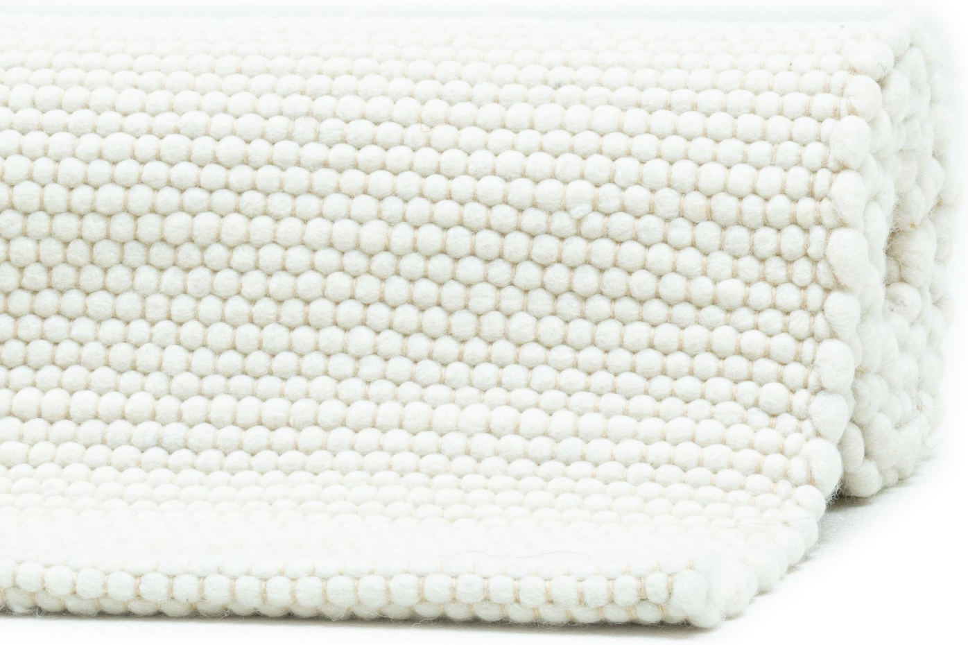 Tapis réversible en laine foulée tissé à la main aux couleurs vives - Hoernum