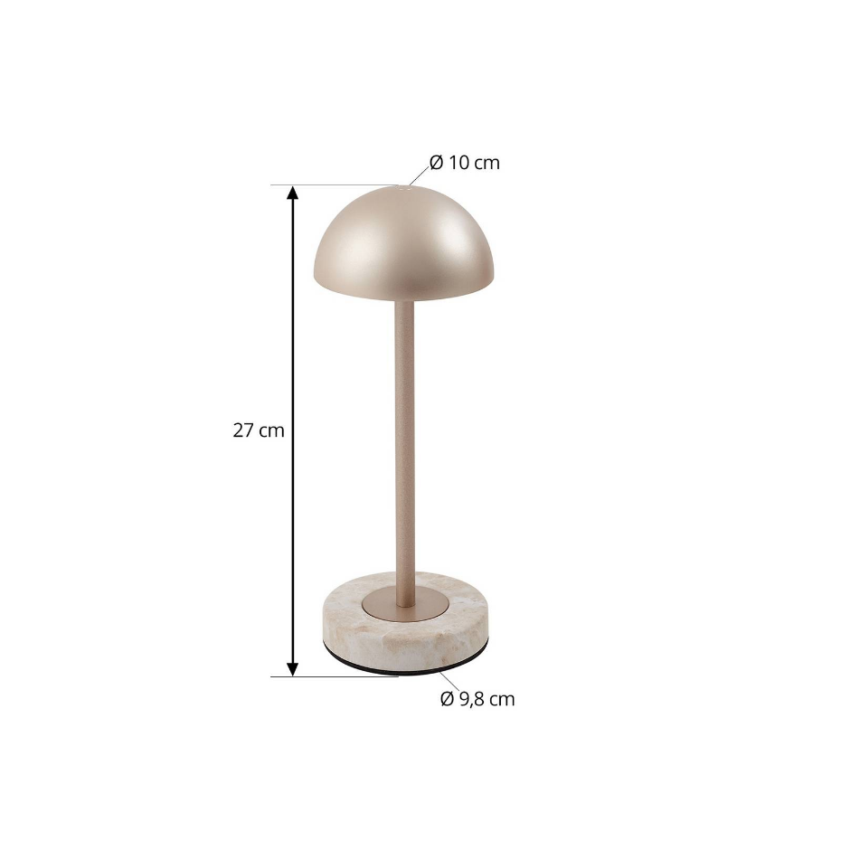 Luminaire de terrasse en métal moderneLED