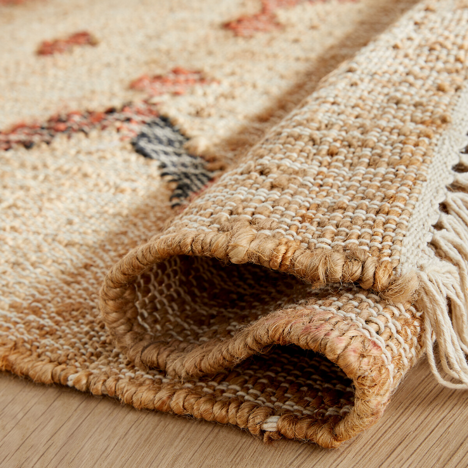 Tapis en jute, tissé main, Panaji
