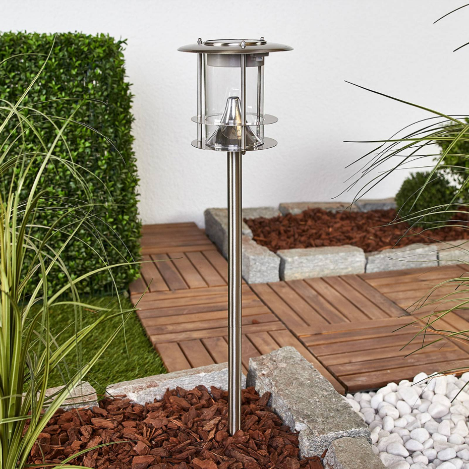 Lampe solaire en inox moderneLED, Sumaya