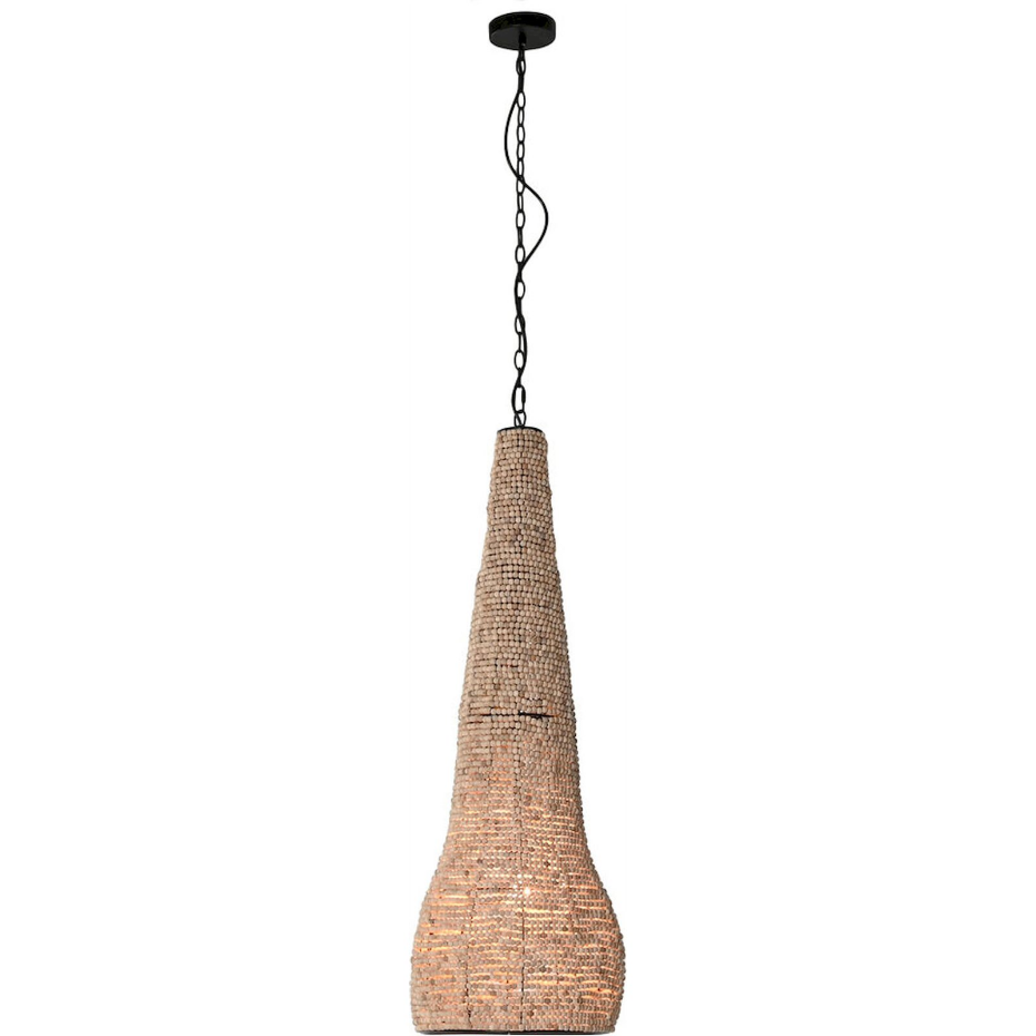 Suspension en bois forme organique Balines