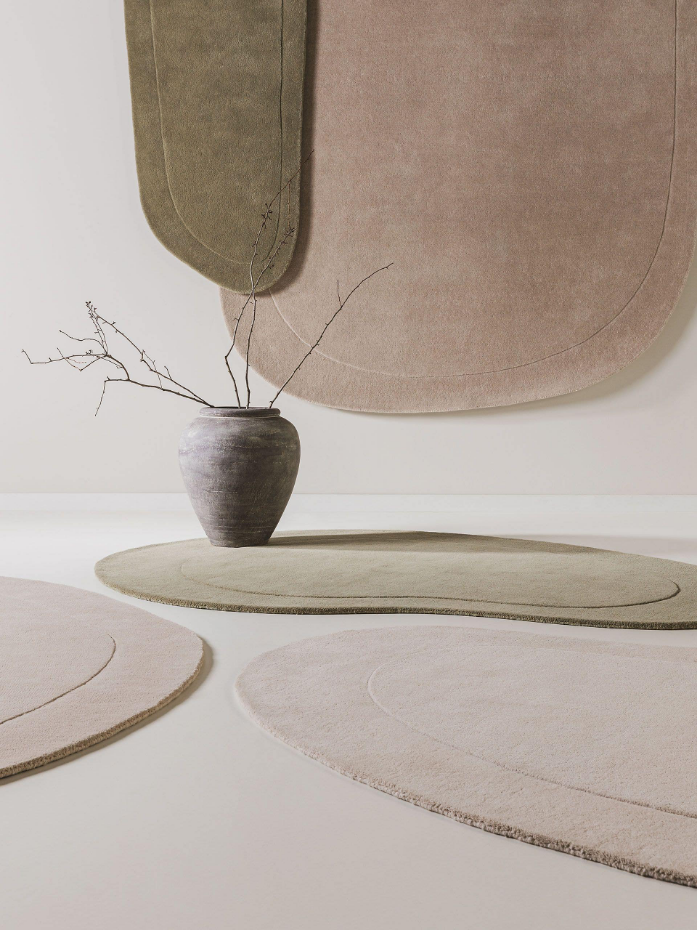 Tapis de laine tufté main SHAPE