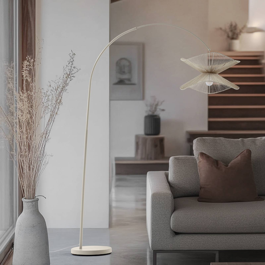 Lampadaire en papier traditionnel, Valdorin