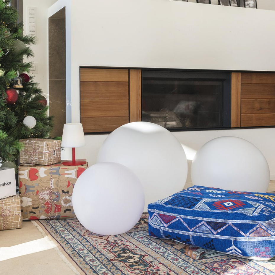 Boule lumineuse secteur BOBBY D50CM