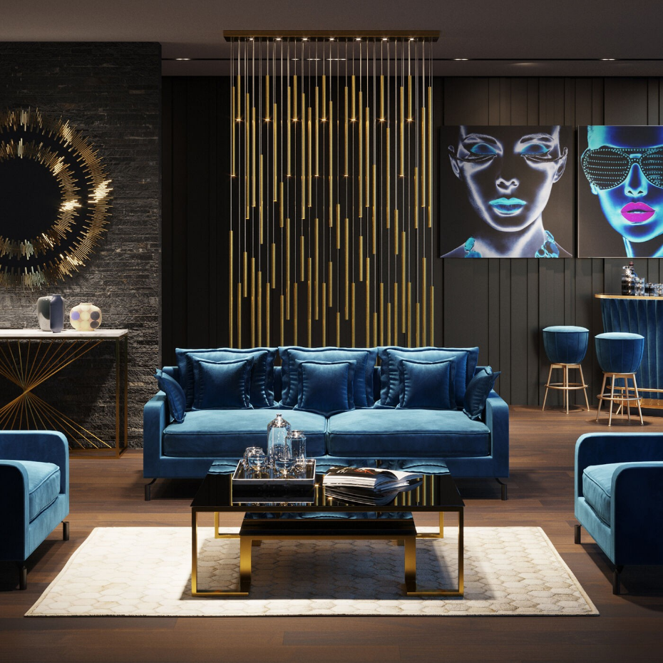 Suspension en acier, LIVING VEGAS