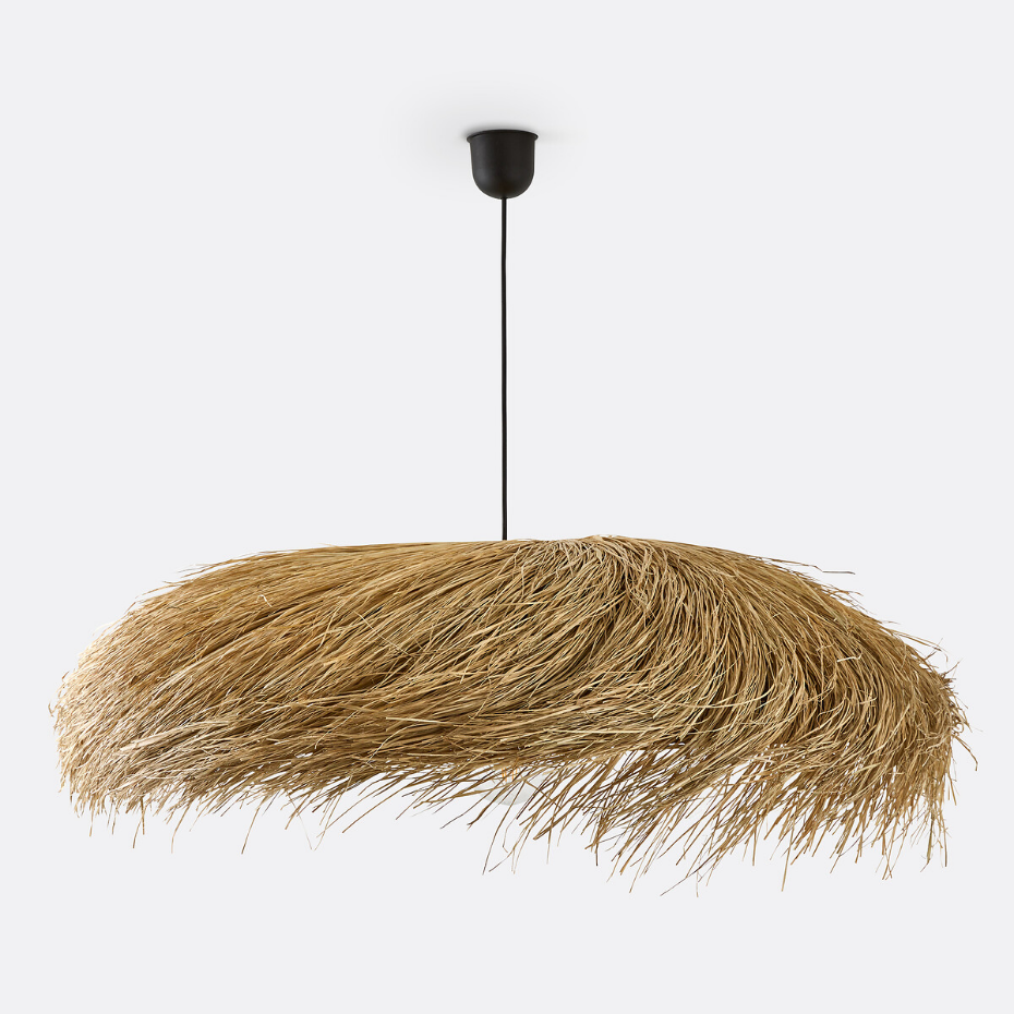 Suspension fibres de panama Ø80 cm, Samaï