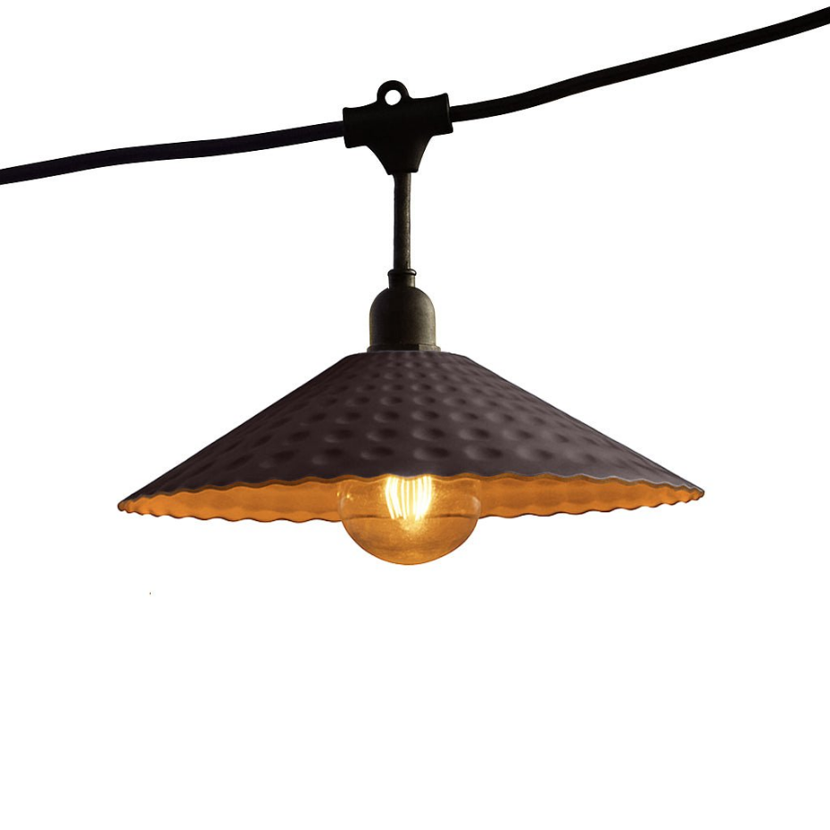 Guirlande connectable VINTY 10 ampoules E27 6M