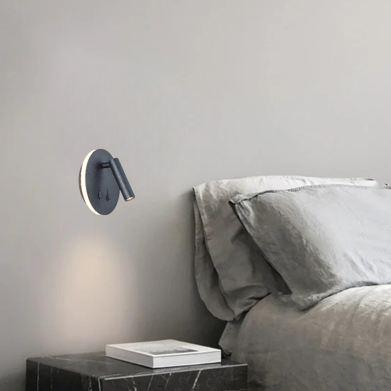 Applique Tête De Lit Cayman Led Nickel Satiné