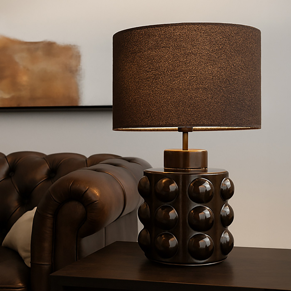 Lampe en porcelaine, CALAMARO