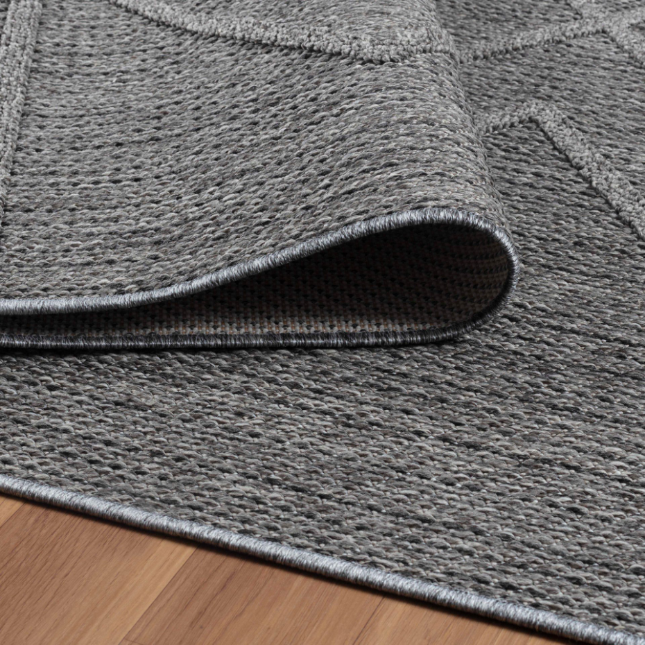 Tapis intérieur extérieur à motif géométrqiue PATARA