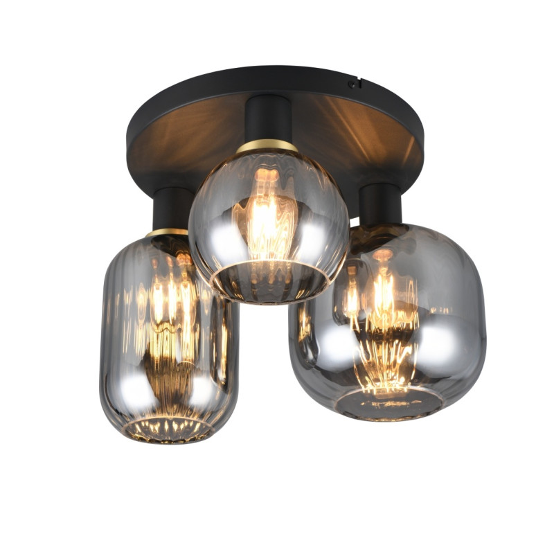 Plafonnier design en verre, D.39 , DIVA