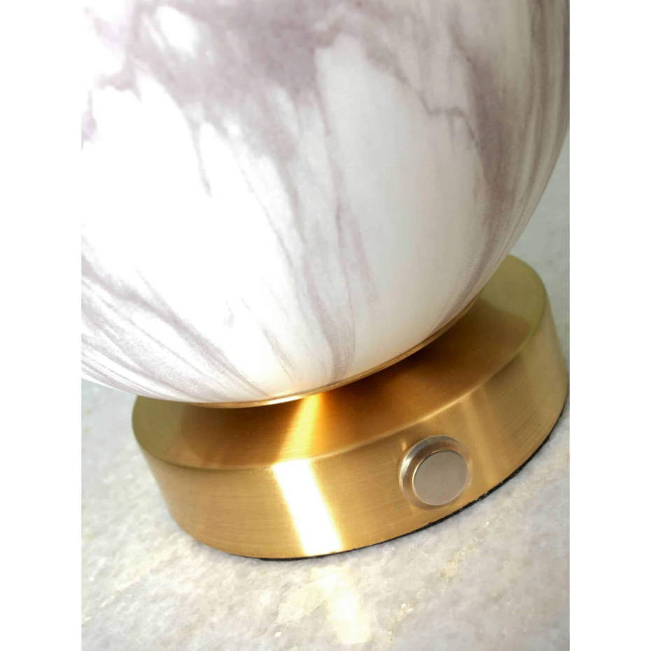 Lampe De Table Verre CARRARA