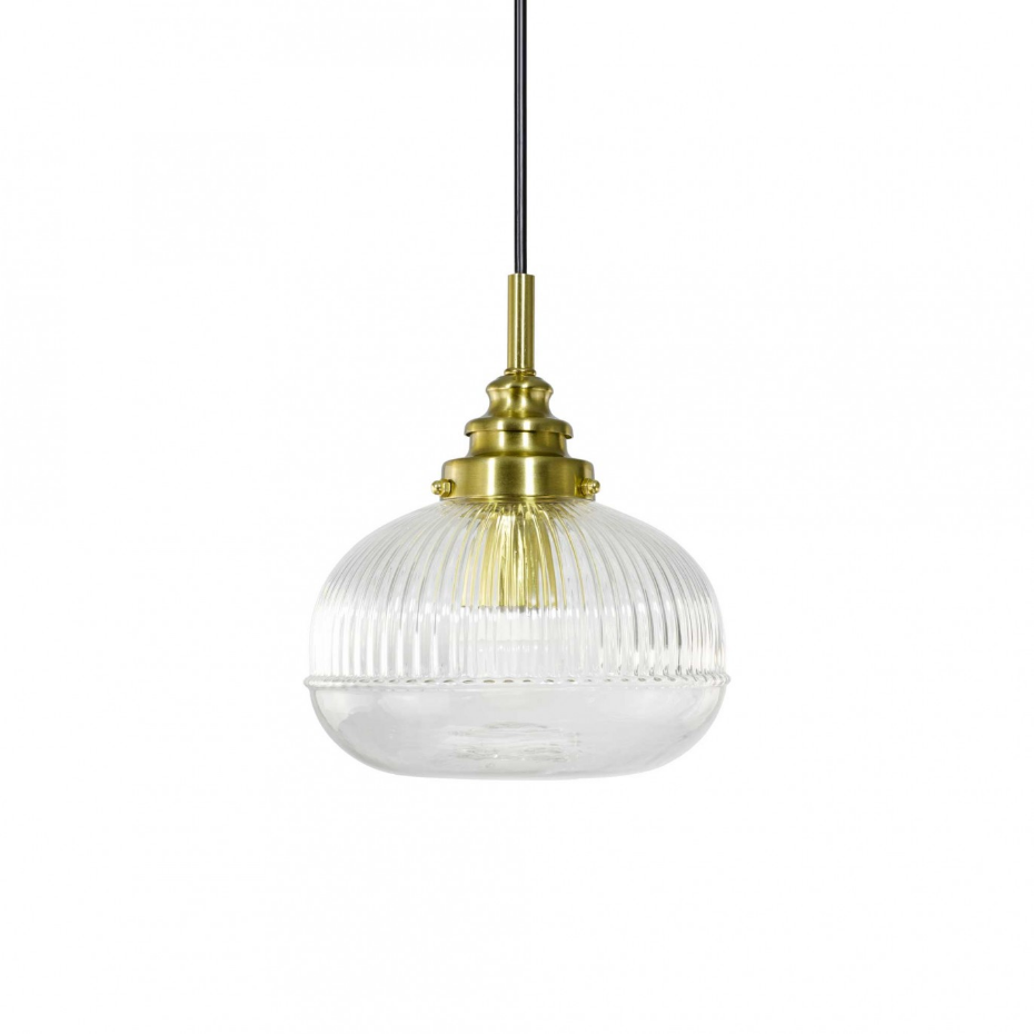 Suspension en verre et métal, ELUAN