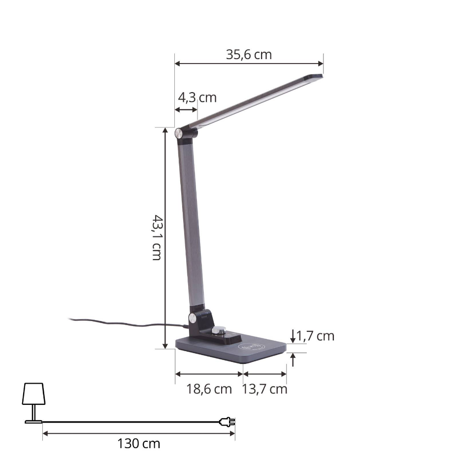 Lampe à poser  moderneLED, Valtaris