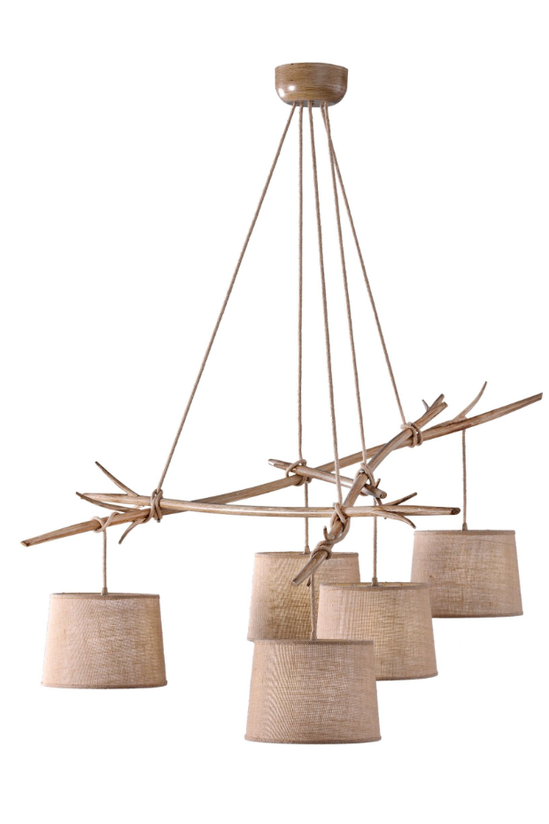 Suspension en tissu scandinave, SABINA