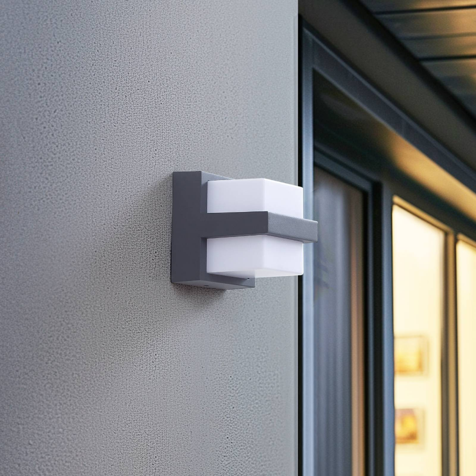 Applique connectée extérieure en aluminiumLED
