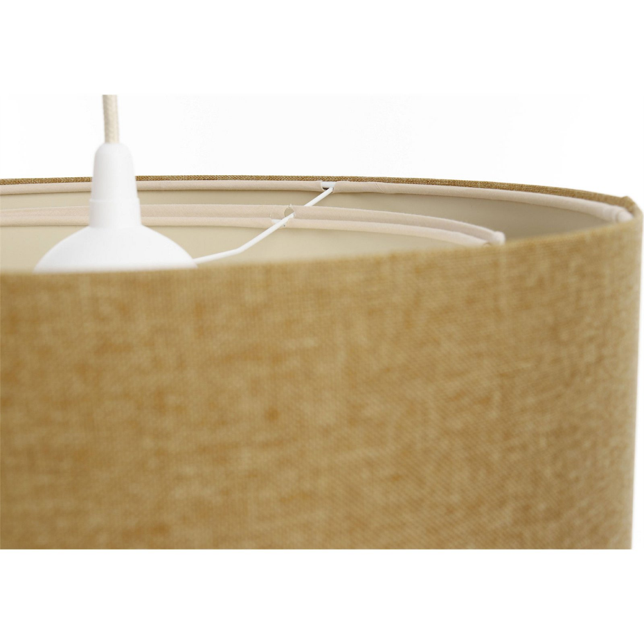 Suspension ronde en tissu Boho Elegant