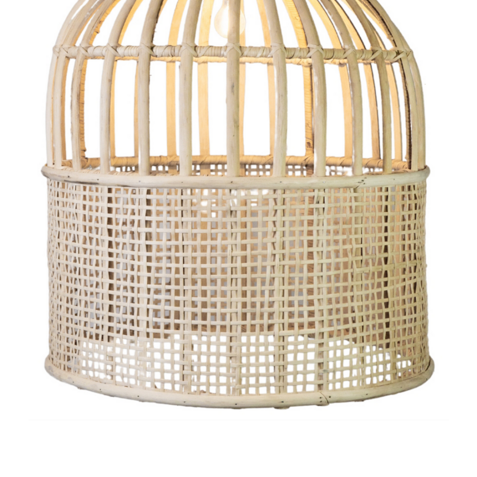Suspension en bois d'eucalyptus POKY