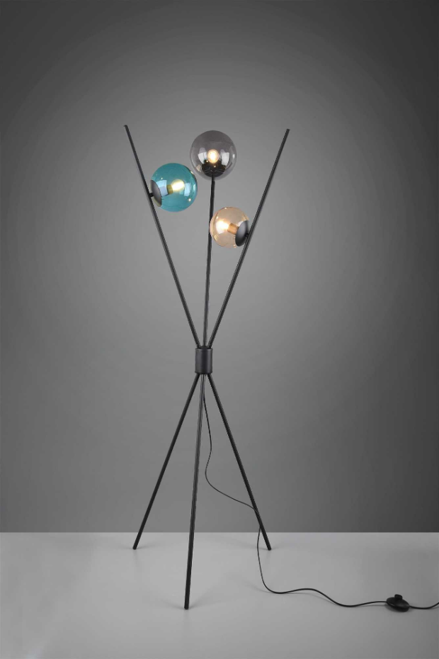 Lampadaire design en métal, LANCE