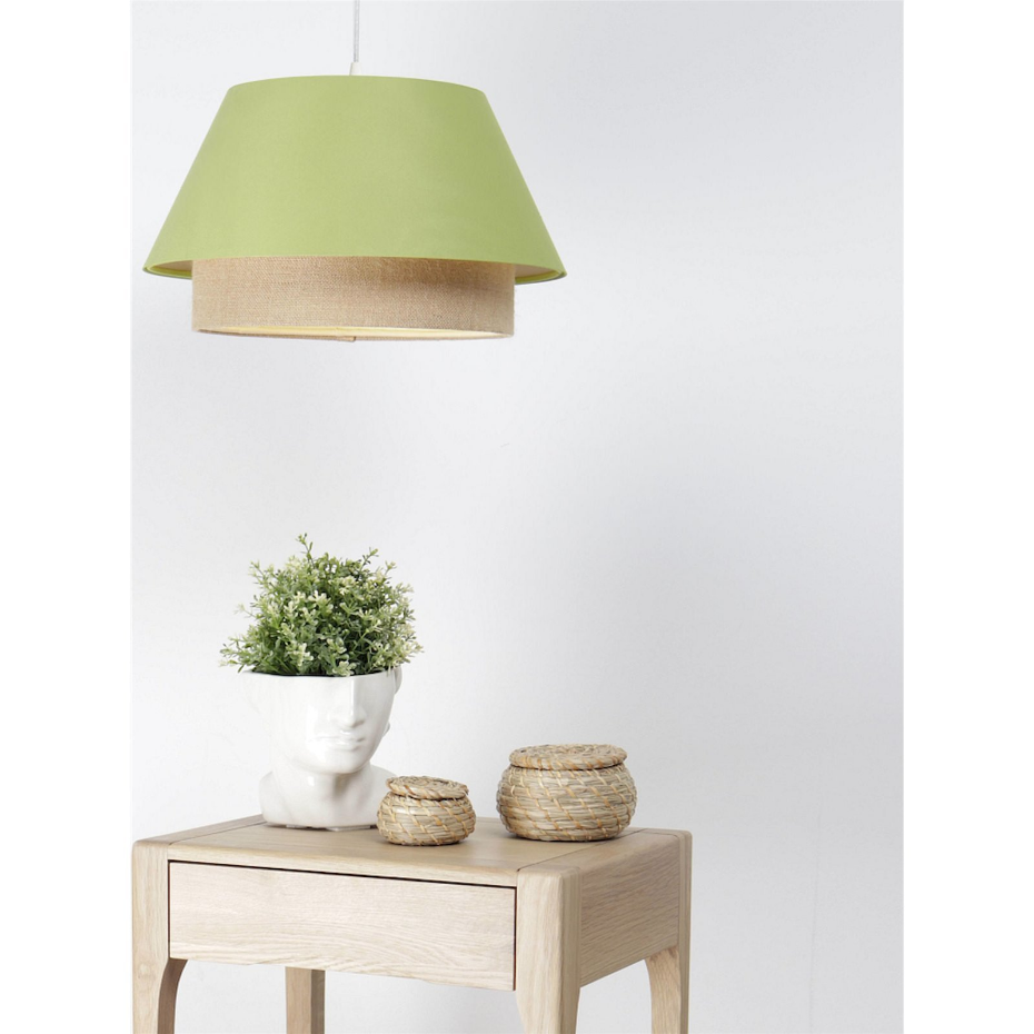 Suspension extérieure en tissu satin et chanvre Sensei