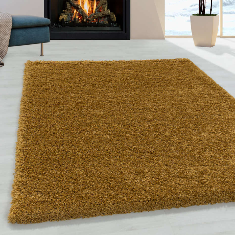 Tapis de salon shaggy uni SYDNEY