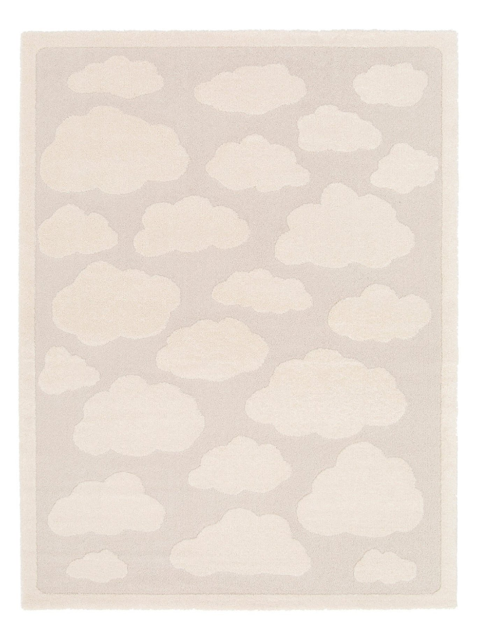 Tapis enfant avec effet relief NUAGES