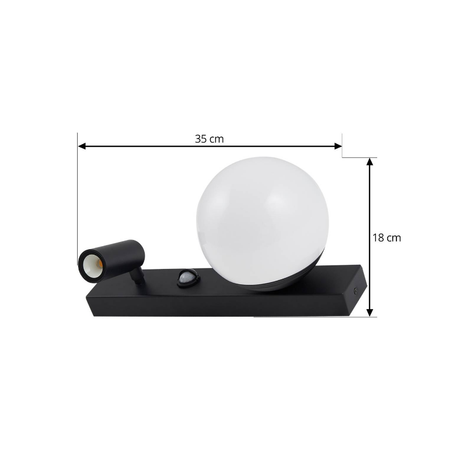 Applique extérieure en aluminium moderneLED