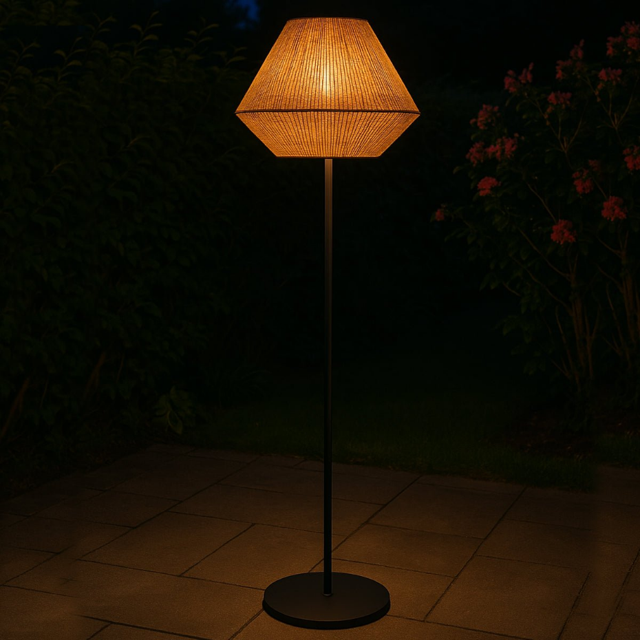 Lampadaire extérieur sans fil DARSON H151cm
