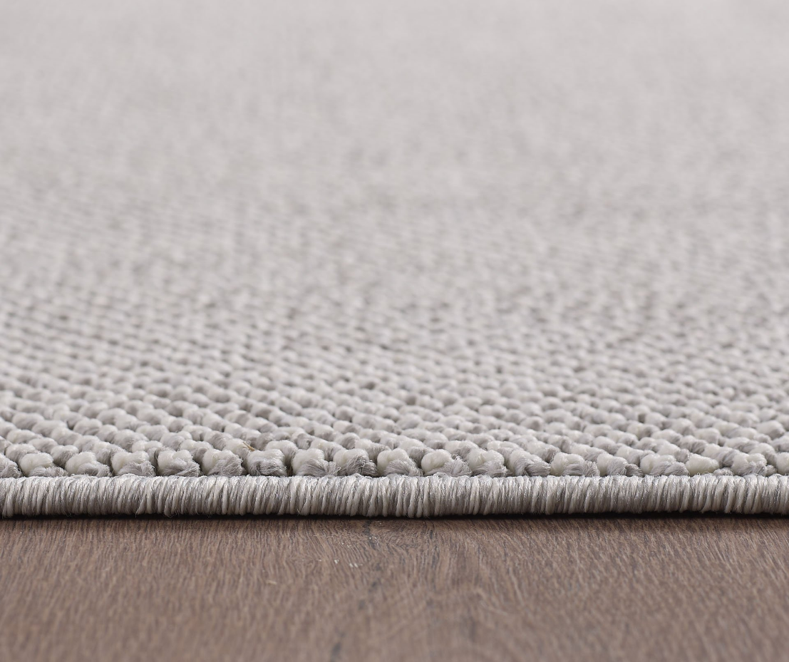 Tapis de salon rond tissé MORELIA