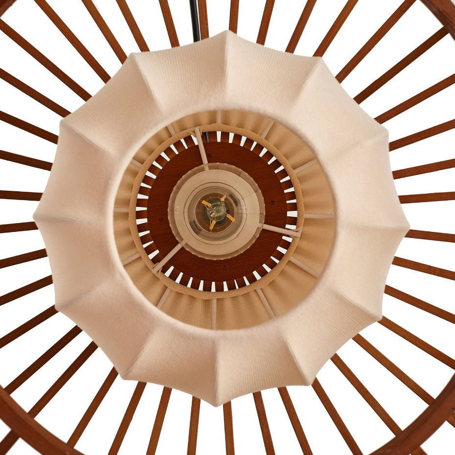Suspension en bambou scandinave, Davella
