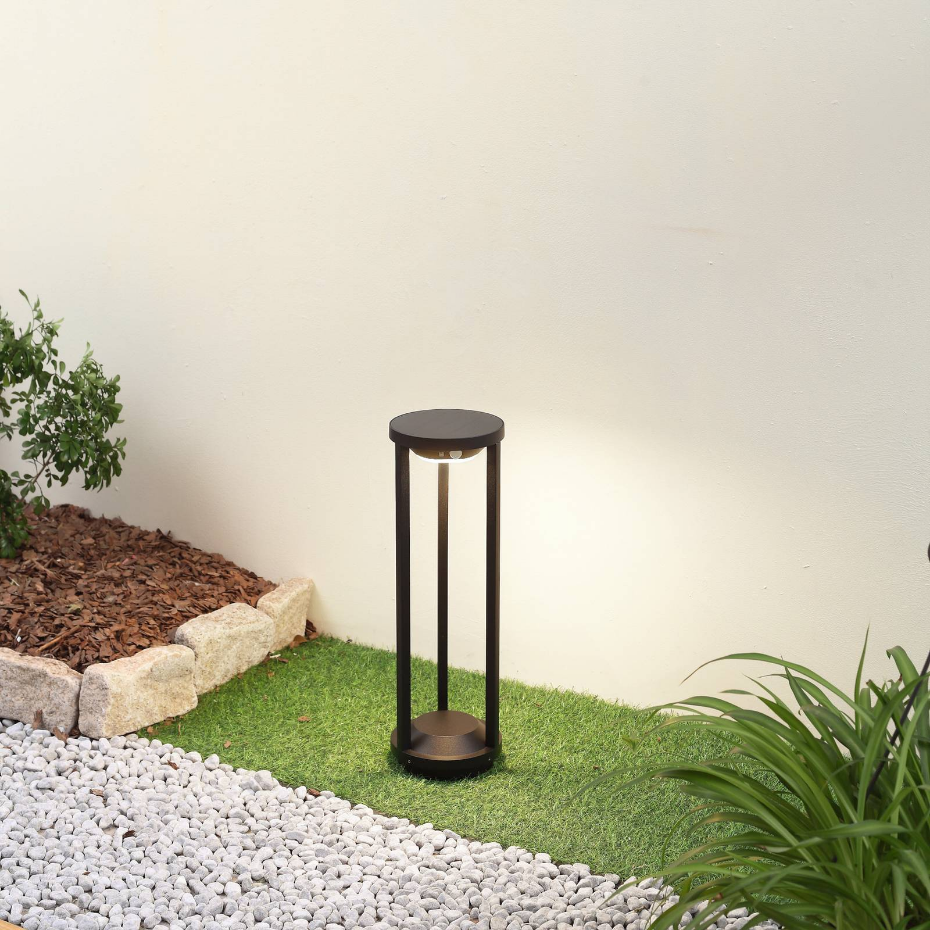 Lampe solaire en aluminium moderneLED, Nilea