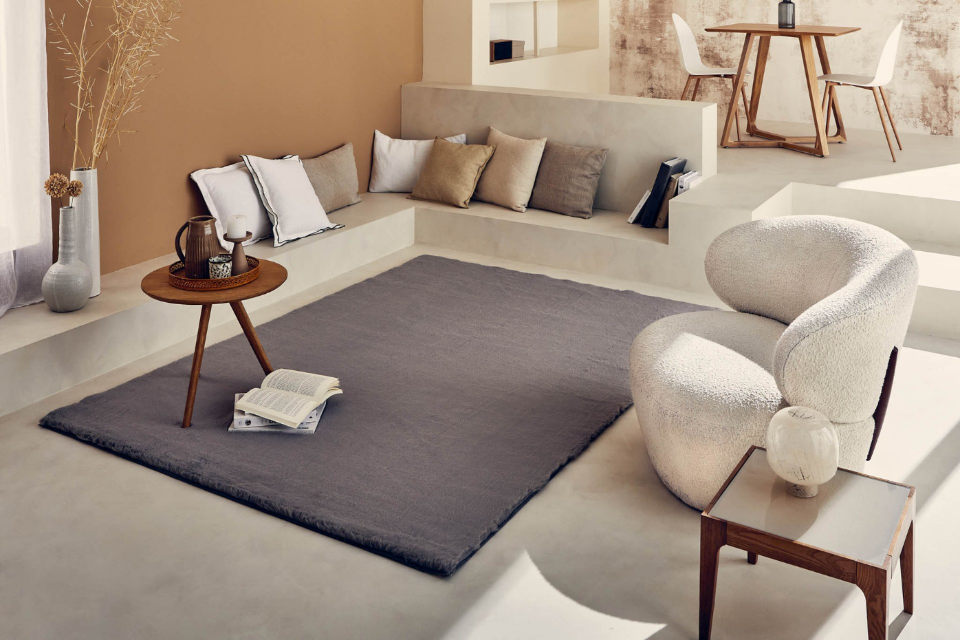 Tapis de salon très doux AVA