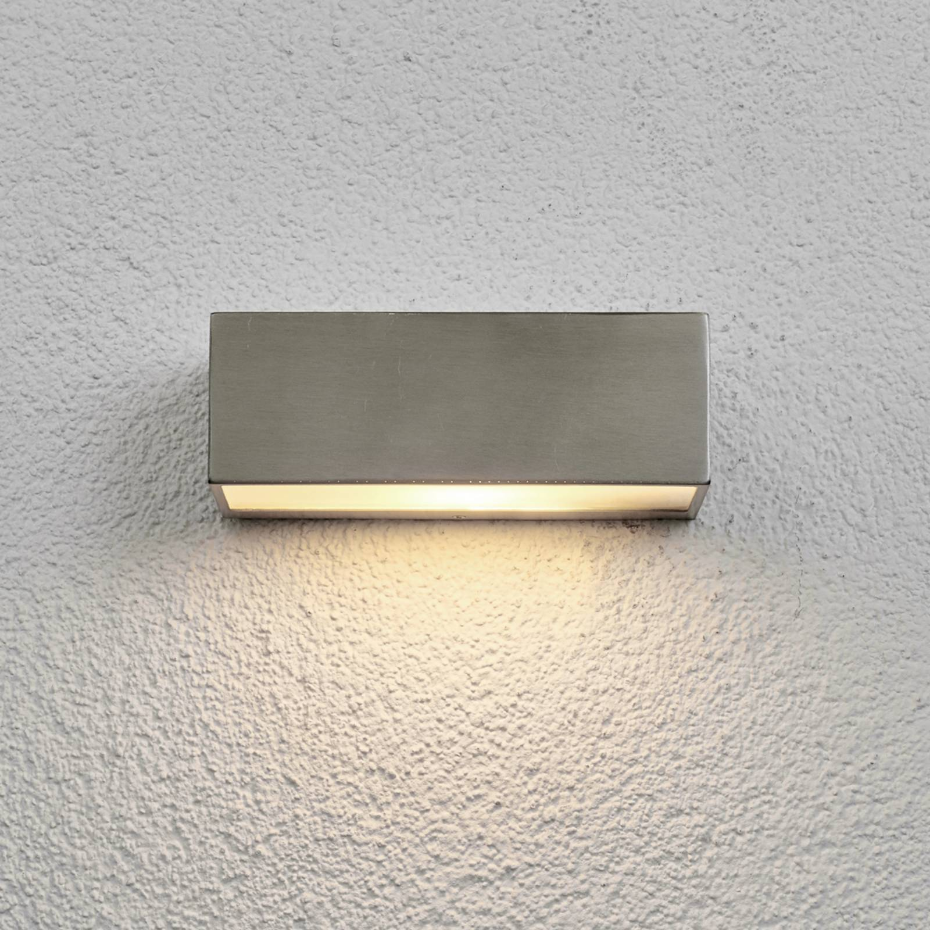 Applique extérieure en inox moderne, Leonora