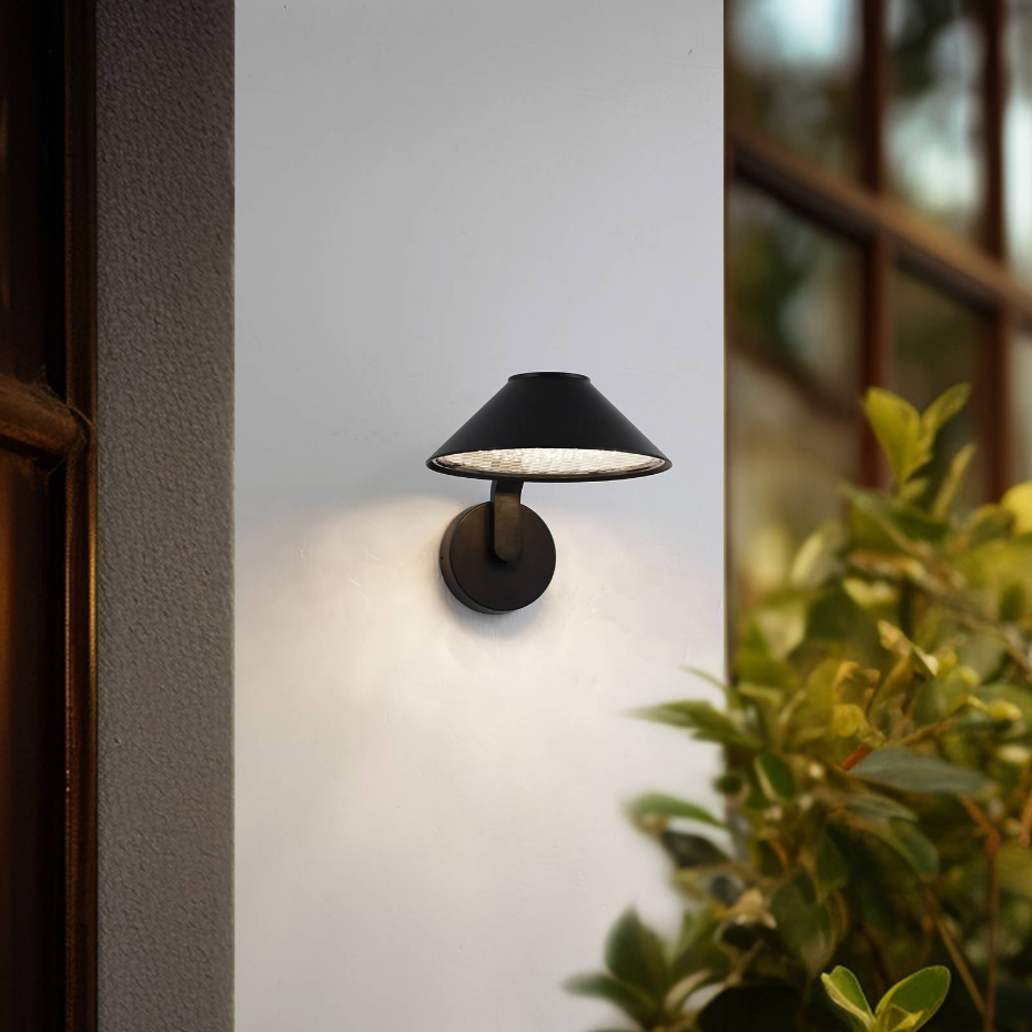 Applique extérieure en aluminium moderneLED