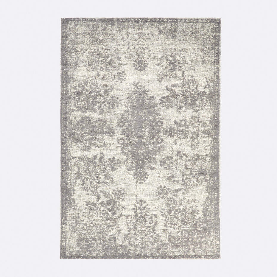 Tapis tissé plat vintage effet used, Osca
